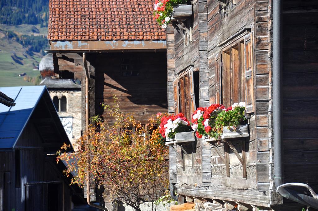Casa Lumnezia - Panoramic Ecodesign Apartment Obersaxen - Val Lumnezia I Vella - Vignogn I Near Laax Flims I 5 Swiss Stars Rating エクステリア 写真