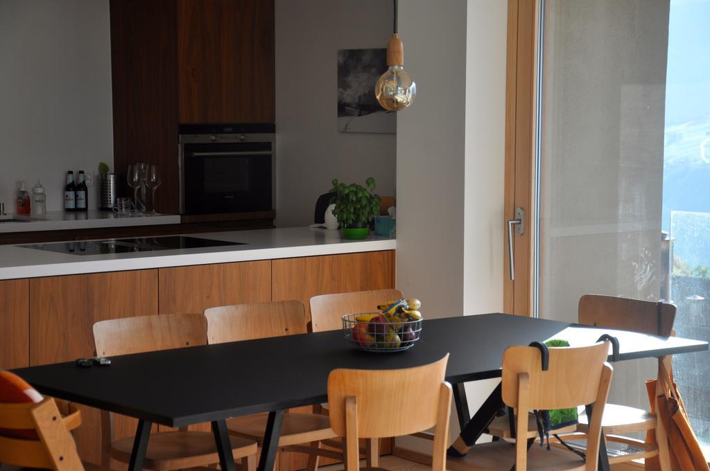Casa Lumnezia - Panoramic Ecodesign Apartment Obersaxen - Val Lumnezia I Vella - Vignogn I Near Laax Flims I 5 Swiss Stars Rating エクステリア 写真